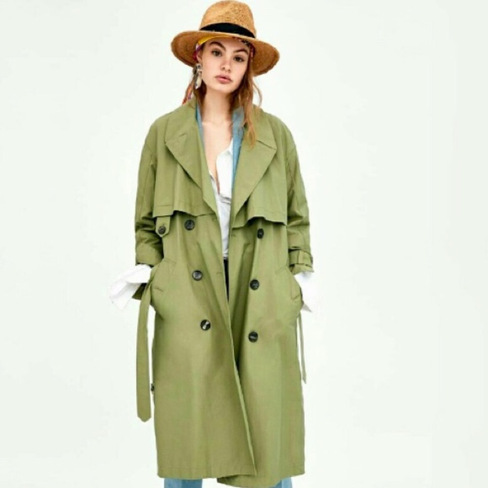 🚫SOLD🚫 [ZARA] Double Breasted Trench Coat